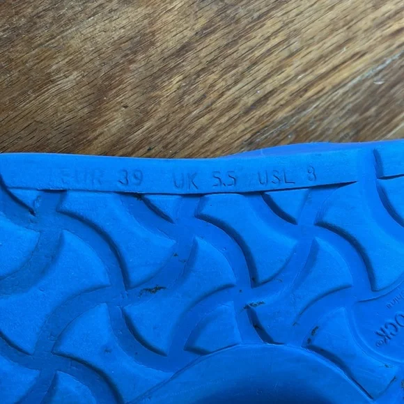 Birkenstock Vibrant Blue Sandals - Picture 4 of 4